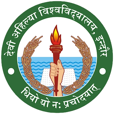 Devi Ahilya Vishwavidyalaya Emblem